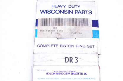 Teledyne Wisconsin DR3 Piston Ring Kit NOS