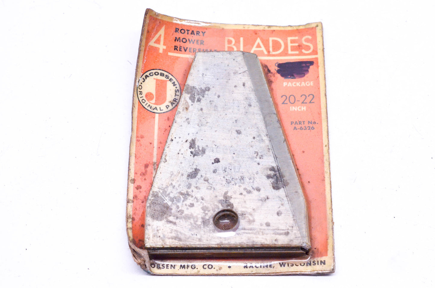 Jacobsen A-6326, 011917 Rotary Mower Blade Tip Kit NOS