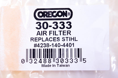 Oregon 30-333, 4238-140-4401 Air Filter NOS
