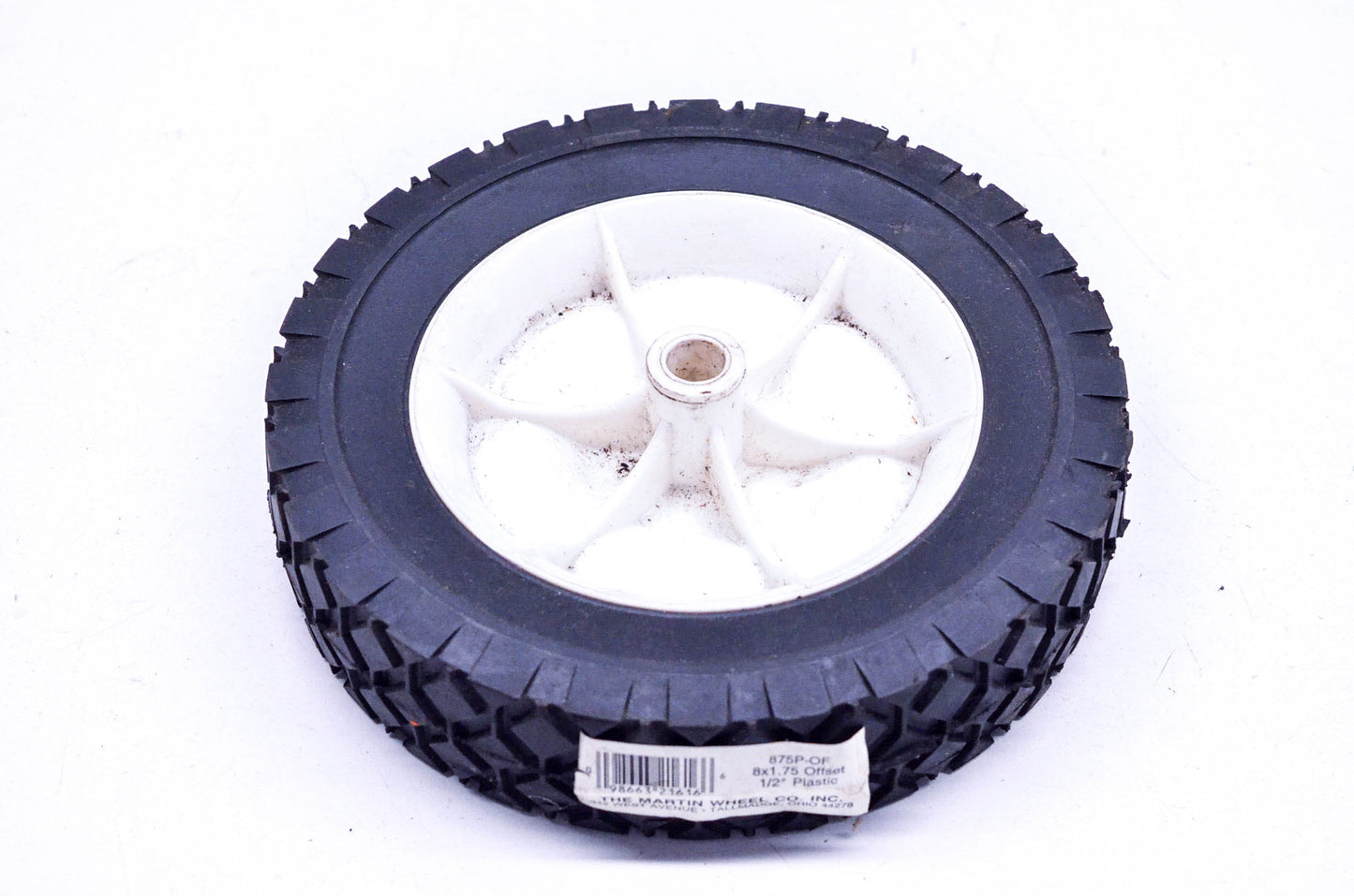 Martin 875P-OF 8X1.75 Offset 1/2" Plastic Wheel NOS