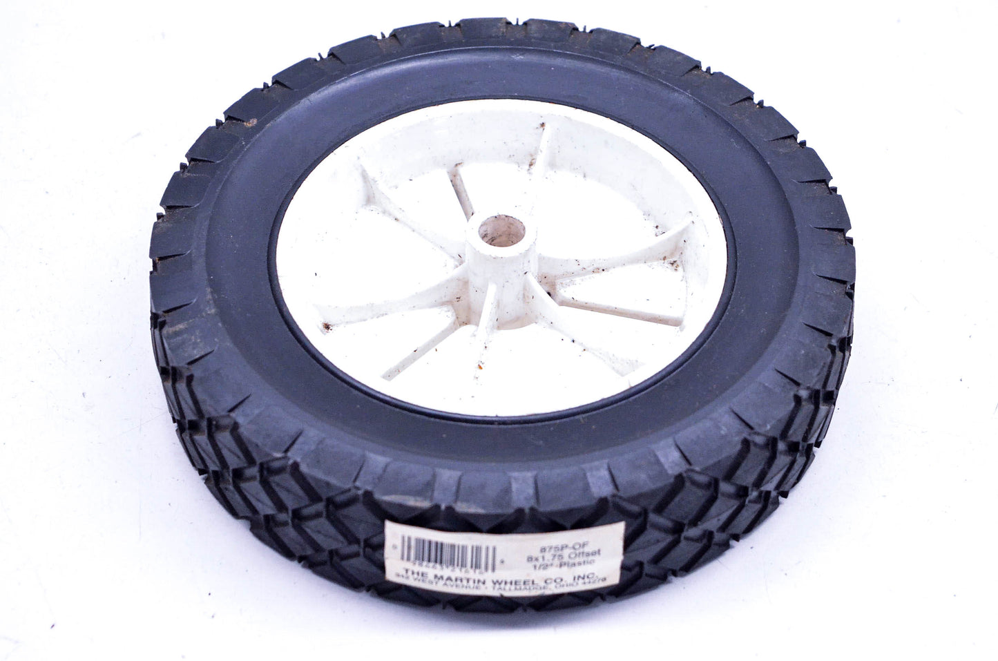 Martin 875P-OF 8X1.75 Offset 1/2" Plastic Wheel NOS