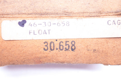 Aftermarket 46-30-658 Carburetor Float Kit NOS