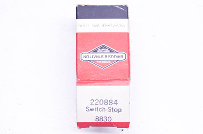 New OEM Briggs & Stratton 220884 Stop Switch Bracket NOS