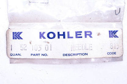 Kohler 5210301 Carburetor Adjustment Needle NOS