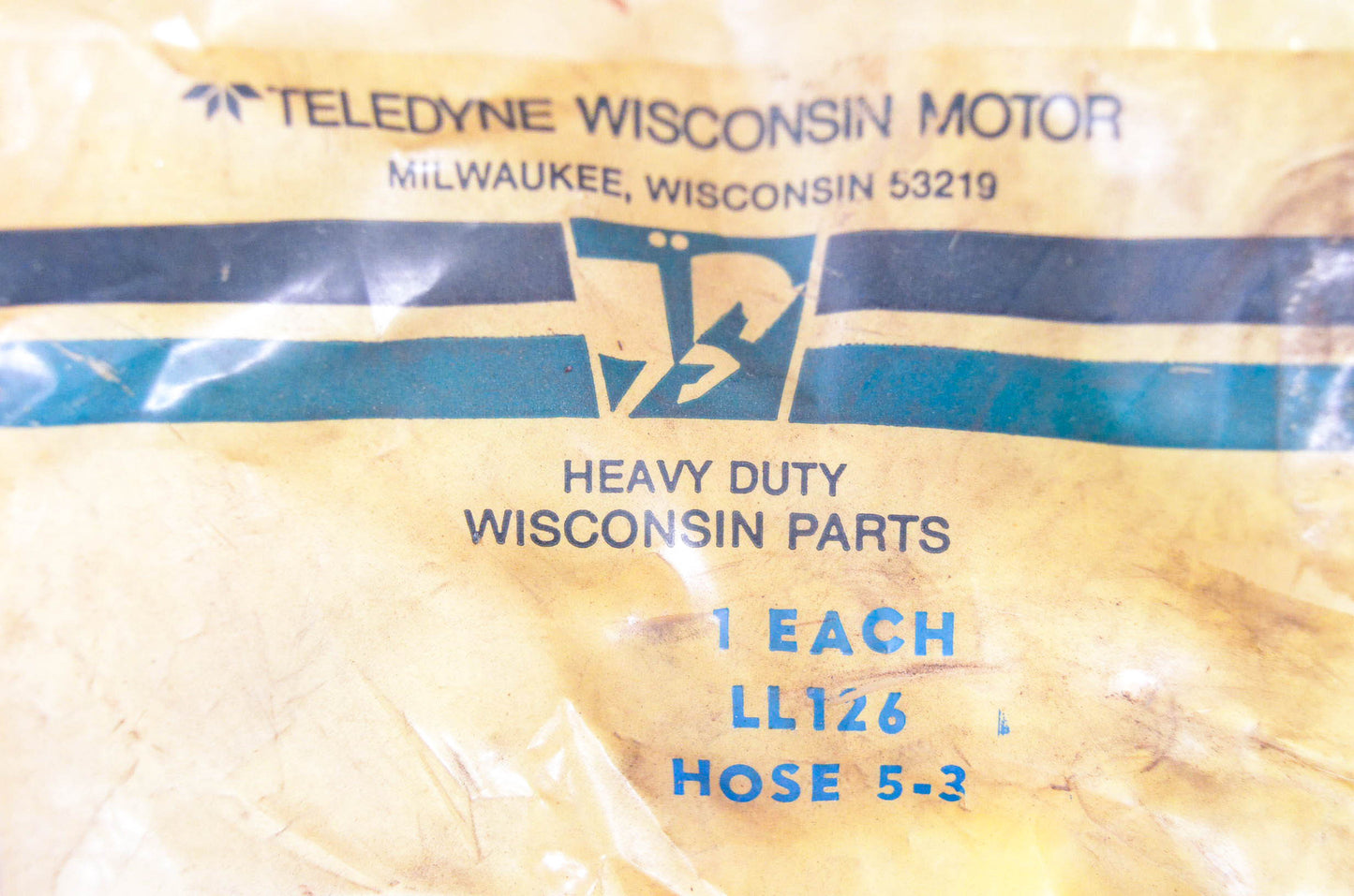 Teledyne Wisconsin LL126 Hose 5-3 NOS