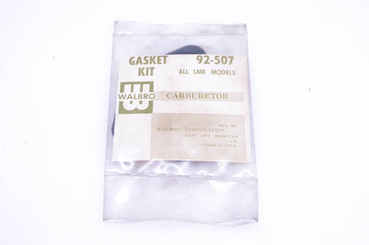 Walbro 92-507 LMB Carburetor Gasket Kit NOS