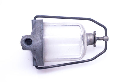Crippen YG024-23 Glass Bowl Fuel Filter 1/2"-1/4" Inlet / Outlet NOS