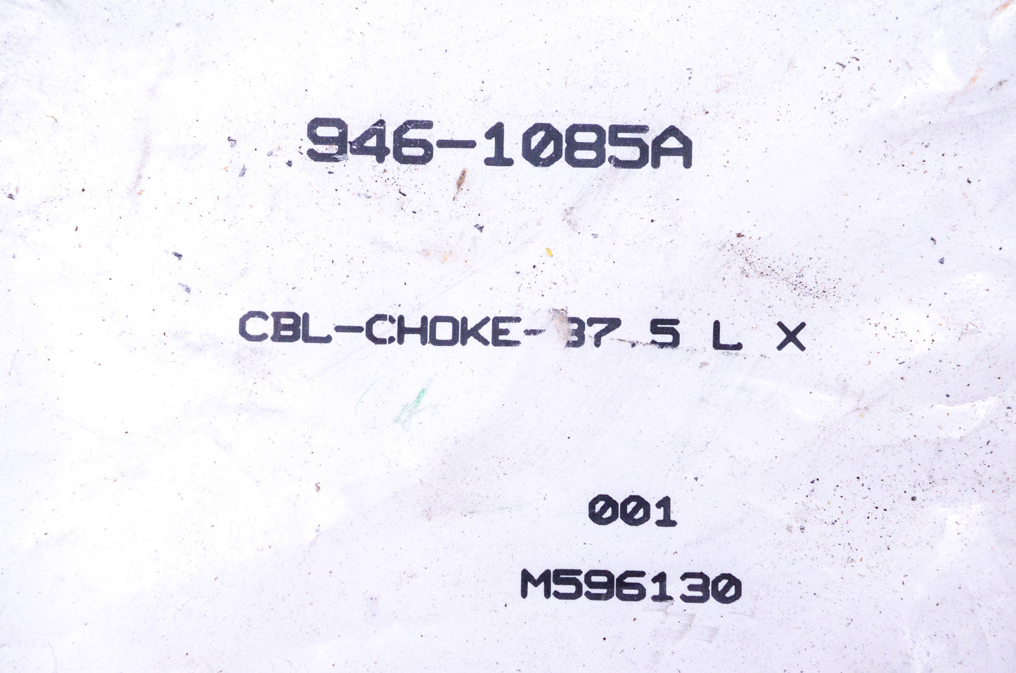 MTD 946-1085A Choke Cable NOS