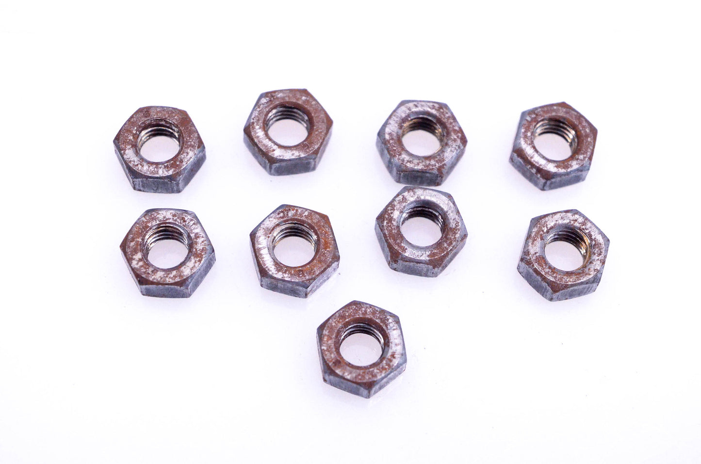 Aftermarket 6mm Nuts Qty 9 NOS