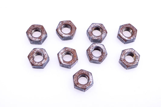 Aftermarket 6mm Nuts Qty 9 NOS