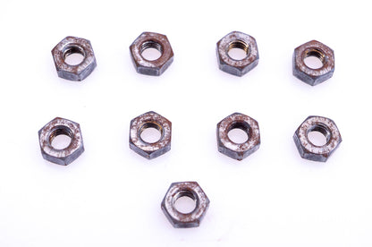 Aftermarket 6mm Nuts Qty 9 NOS