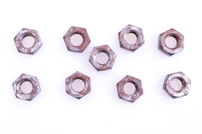 Aftermarket 6mm Nuts Qty 9 NOS