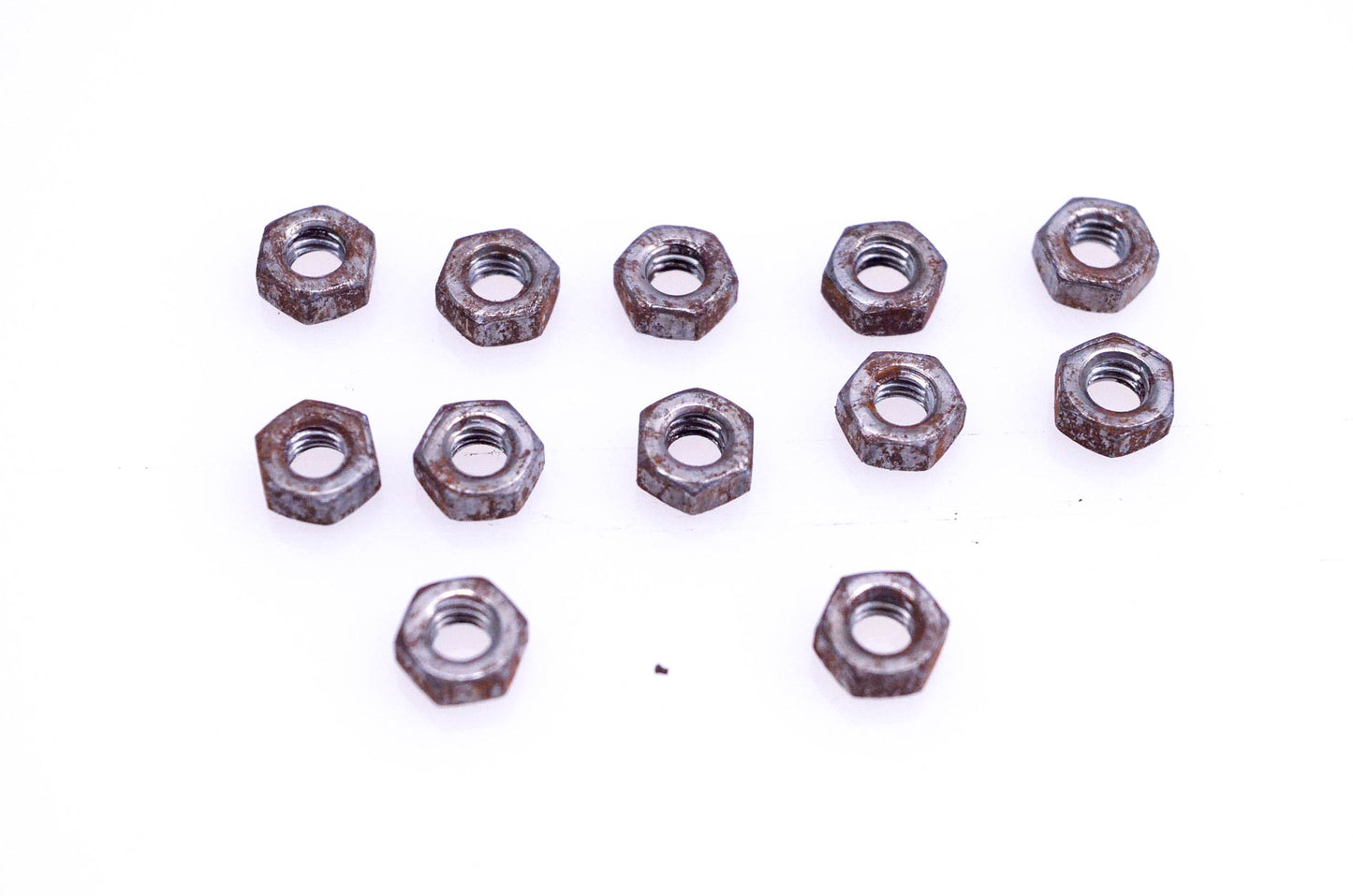 Aftermarket 4mm Nuts Qty 12 NOS