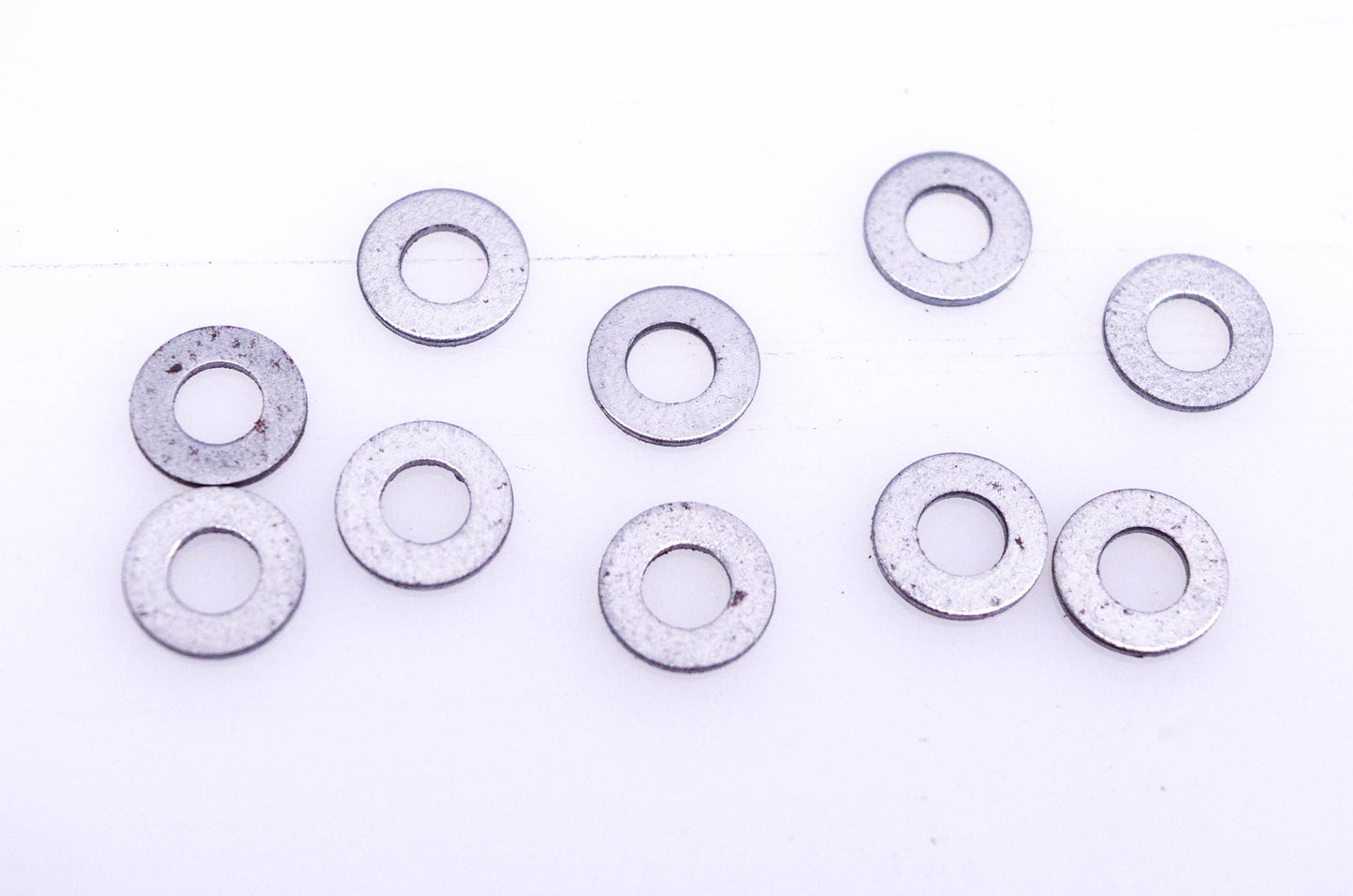 Aftermarket 4mm Flat Washers Qty 10 NOS