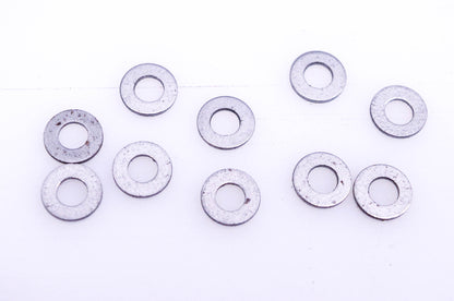 Aftermarket 4mm Flat Washers Qty 10 NOS