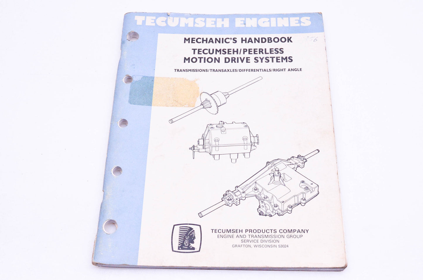 OEM Tecumseh 691218 Motion Drive Systems Mechanics Handbook