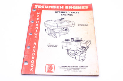 OEM Tecumseh 695244 Overhead Valve Engine Mechanic's Handbook