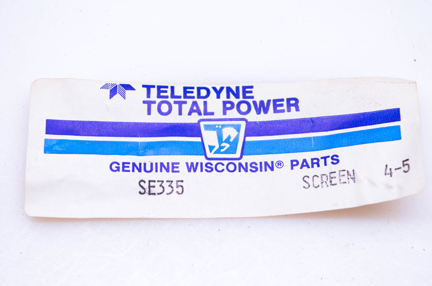 Teledyne Total Power SE335 Starter Screen NOS