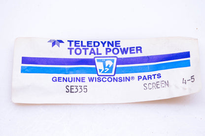 Teledyne Total Power SE335 Starter Screen NOS