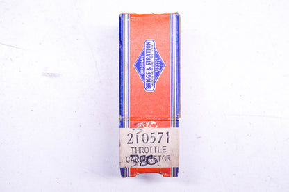 New OEM Briggs & Stratton 210571 Carburetor Throttle NOS