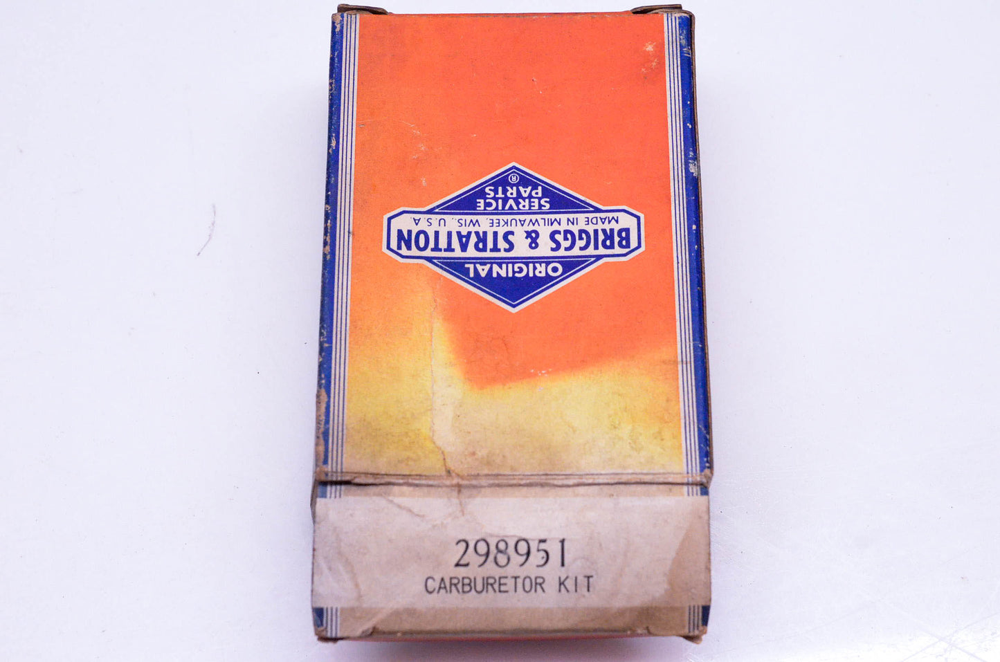 New OEM Briggs & Stratton 298951 Carburetor Repair Kit NOS