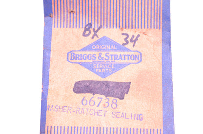New OEM Briggs & Stratton 66738 Ratchet Sealing Washer NOS