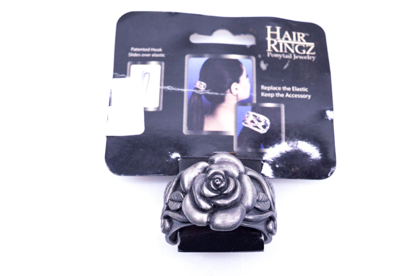 Hair Ringz 74020 Antique Rose Hair Ring NOS