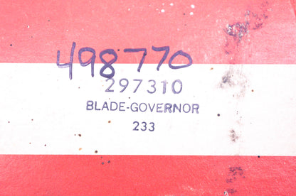 New OEM Briggs & Stratton 297310, 498770 Governor Blade Assembly NOS