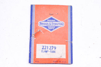 New OEM Briggs & Stratton 221279 Tube Clamp NOS
