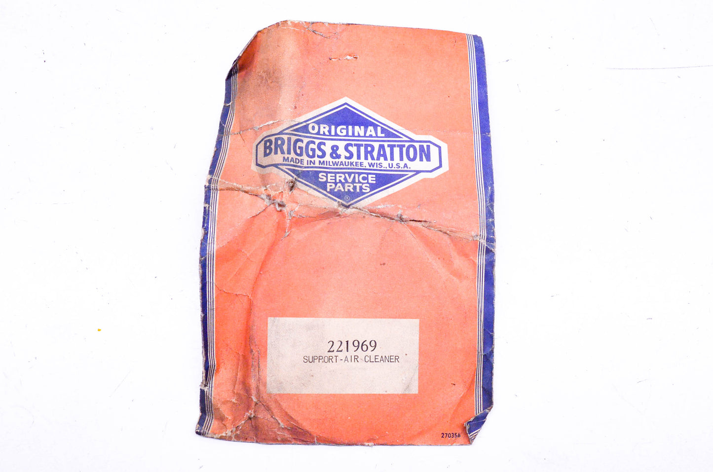 New OEM Briggs & Stratton 221969 Air Cleaner Support NOS
