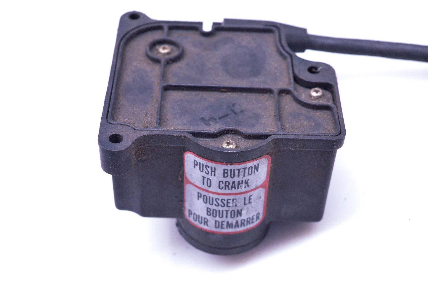 OEM Briggs & Stratton 393488 Starter Motor Assembly w/ Crank Button