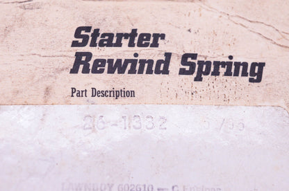 Rotary 26-1332 Recoil Starter Spring NOS