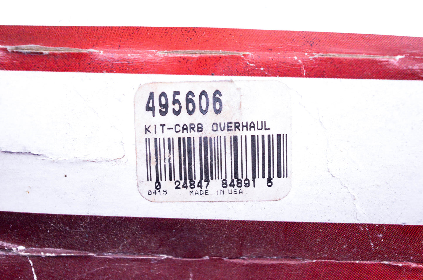 New OEM Briggs & Stratton 495606 Carburetor Overhaul Kit NOS