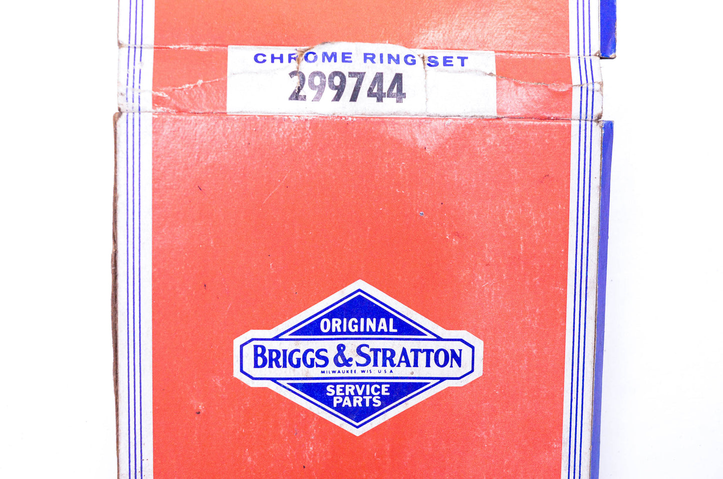 New OEM Briggs & Stratton 299744 Piston Ring Kit NOS