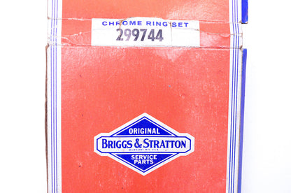 New OEM Briggs & Stratton 299744 Piston Ring Kit NOS