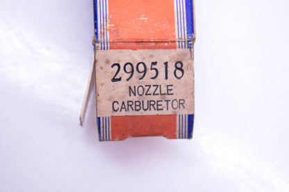 New OEM Briggs & Stratton 299518 Carburetor Nozzle NOS