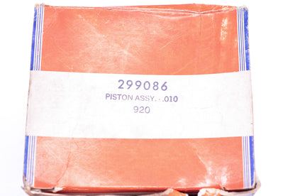 New OEM Briggs & Stratton 299086 Piston Kit NOS