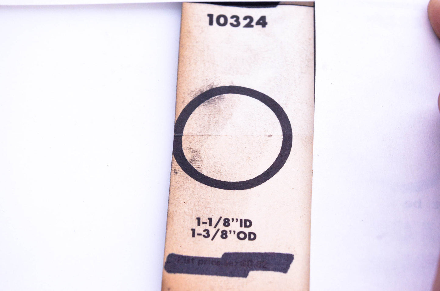 Sosmetal 10324 O Ring Qty 5 NOS