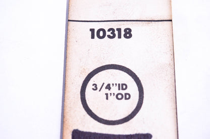 Sosmetal 10318 O Ring Qty 6 NOS