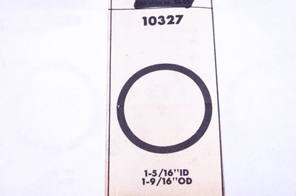 Sosmetal 10327 O Ring Qty 6 NOS