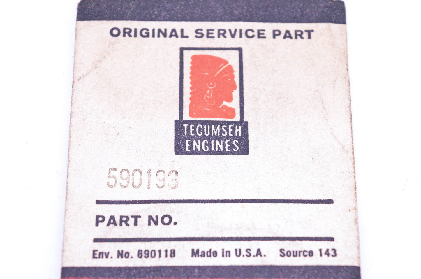 New OEM Tecumseh 590193 Washer NOS