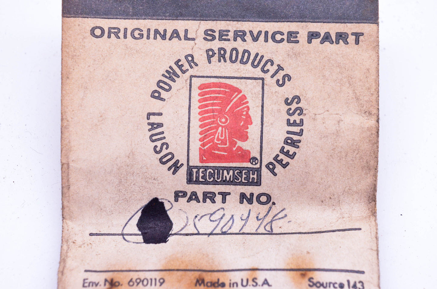 New OEM Tecumseh 590448 Bushing Sleeves Qty 2 NOS