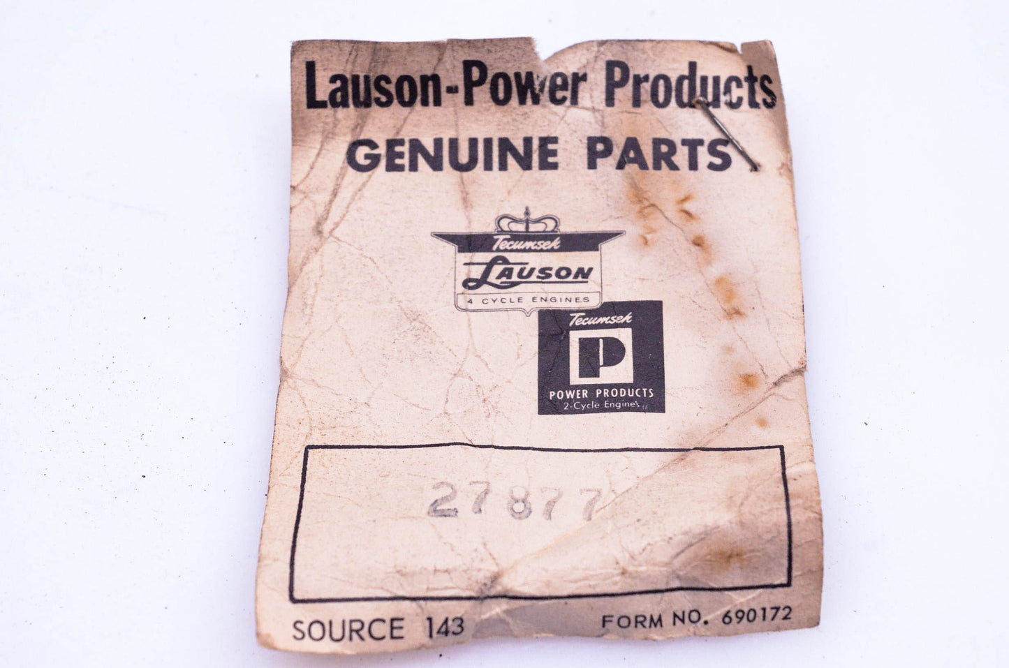 Lauson 27877 Intake Valve NOS