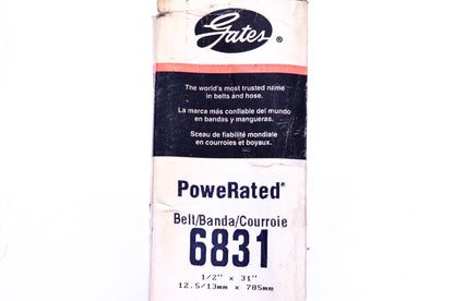 Gates 6831 Powerated V Belt NOS