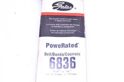 Gates 6836 Powerated V Belt NOS
