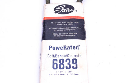Gates 6839 Powerated V Belt NOS