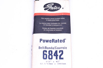 Gates 6842 Powerated V Belt NOS