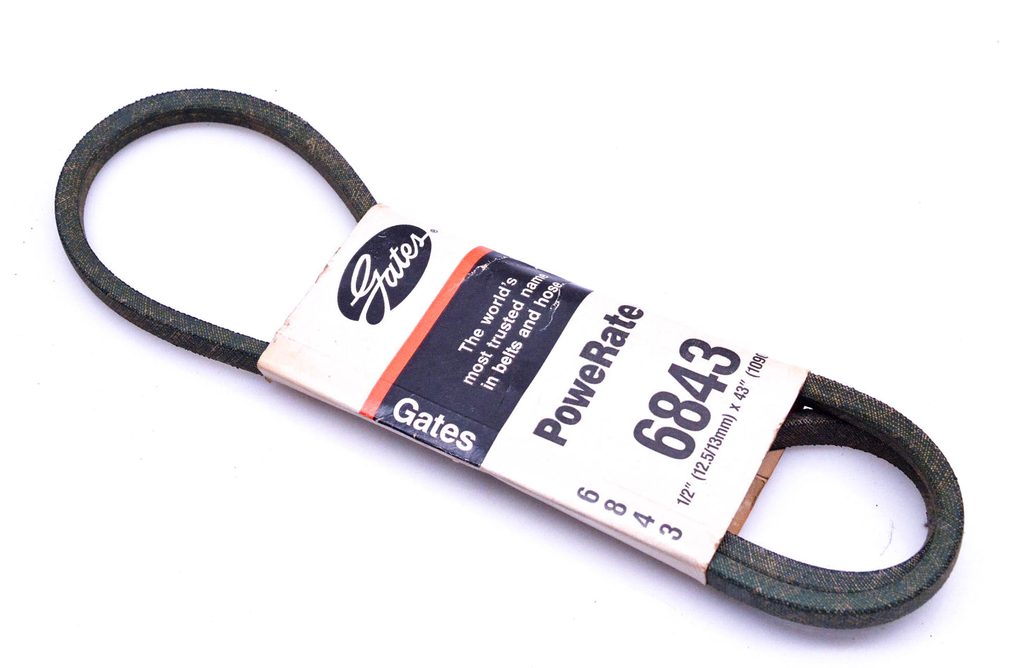 Gates 6843 Powerated V Belt NOS