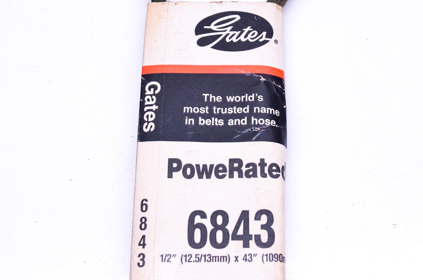 Gates 6843 Powerated V Belt NOS