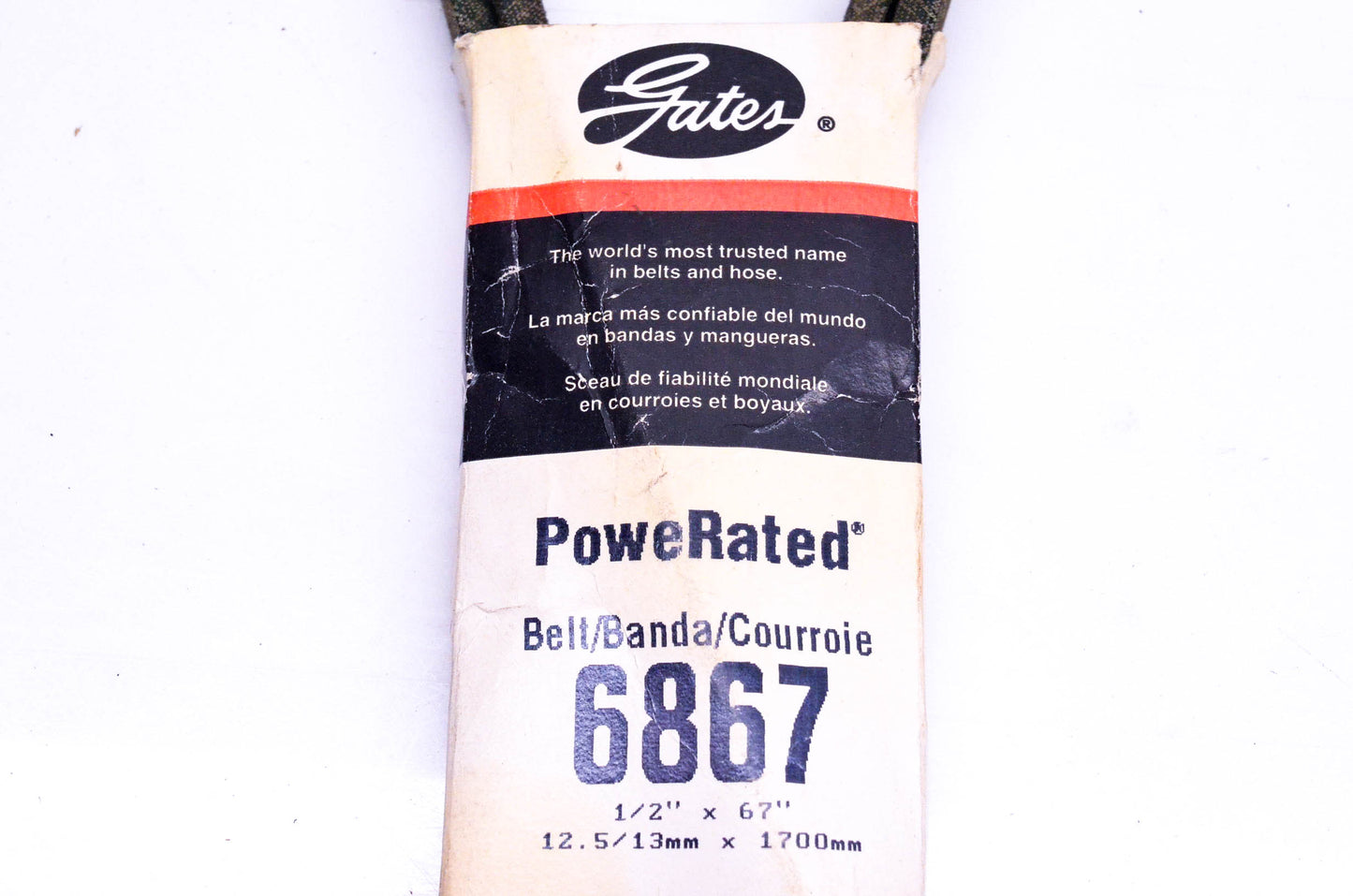 Gates 6867 Powerated V Belt NOS